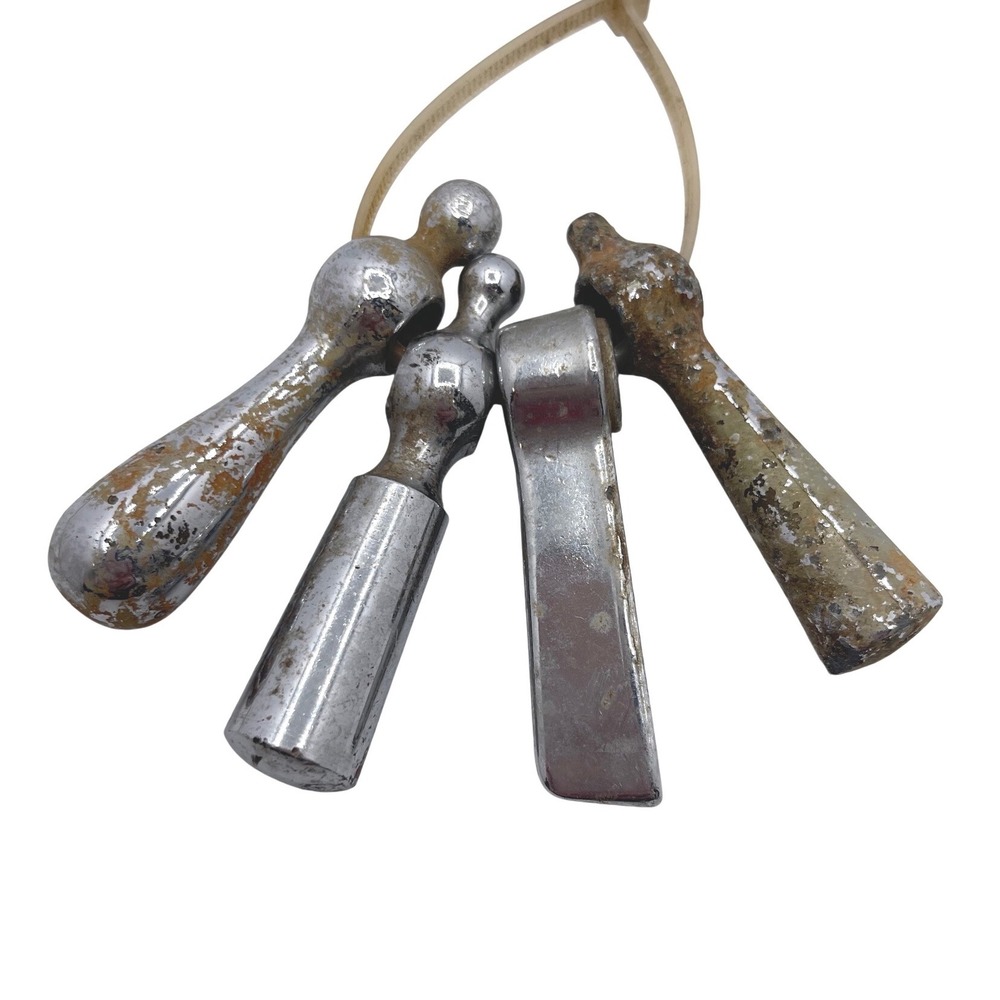 Vintage Hot and Cold Faucet Handles‎ and tub lever. Chrome